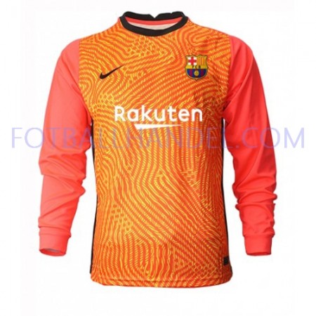 Herre Fotballdrakter Keeper FC Barcelona 2020-21 Langermet M003